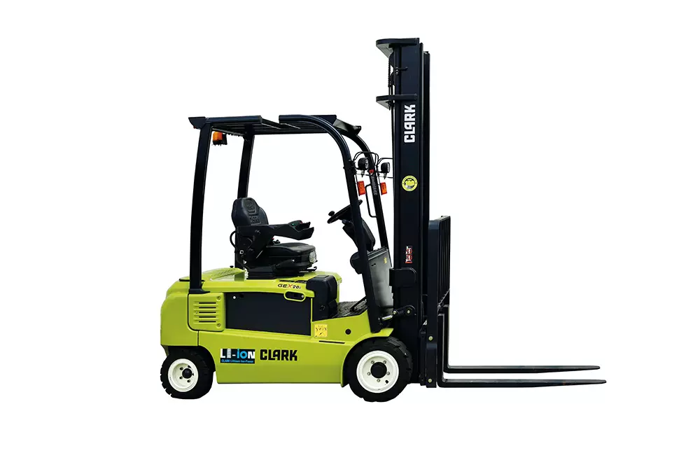 24 January 2022 – Clark introduces first counterbalance truck with lithium-ion technology