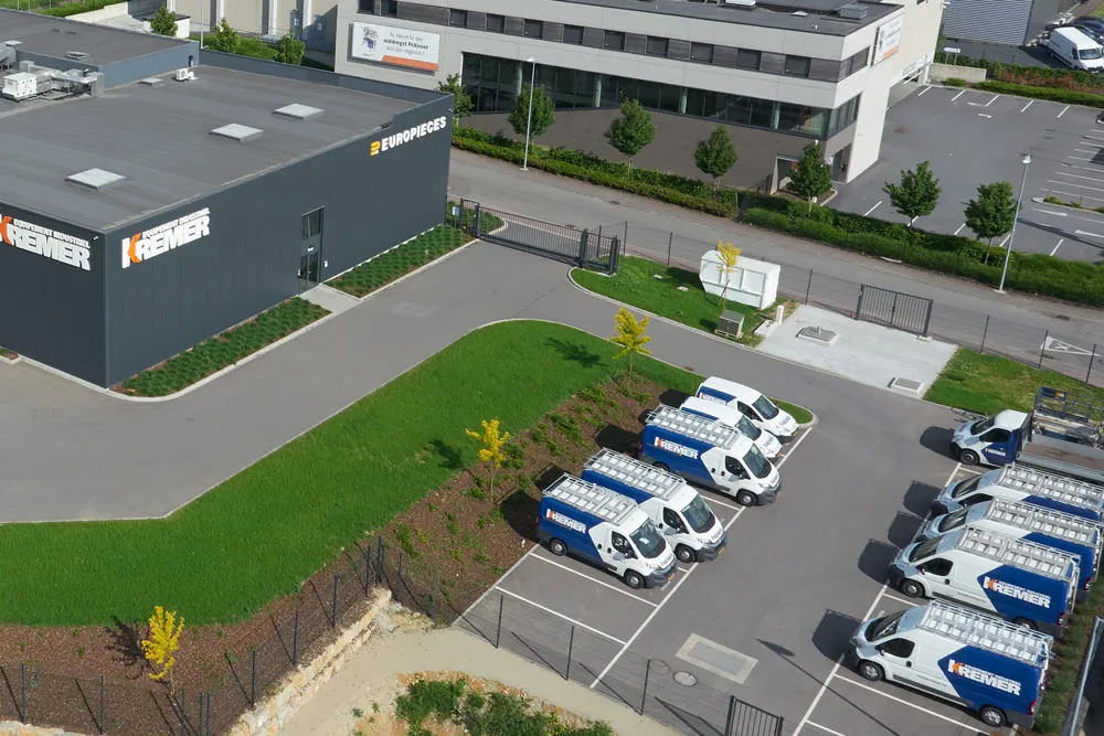 The Europieces Luxembourg S.A. site in Sassenheim located in Sassenheim in the canton of Esch on the Alzette