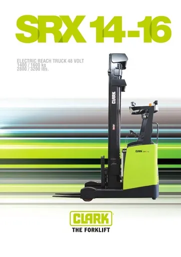 022 Brochure CLARK SRX 14 16 EN 4580186
