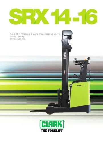 022 Brochure CLARK SRX 14 16 FR 4580187
