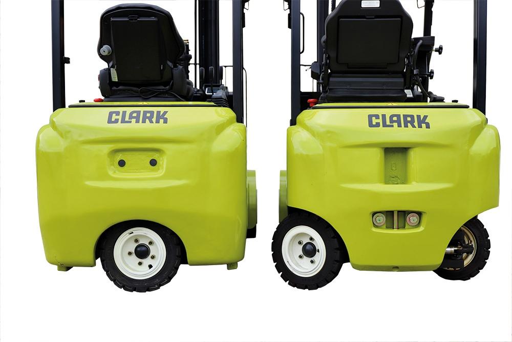 CLARK Electric four-wheel forklift GEX16-20s with lithium-ion technology
