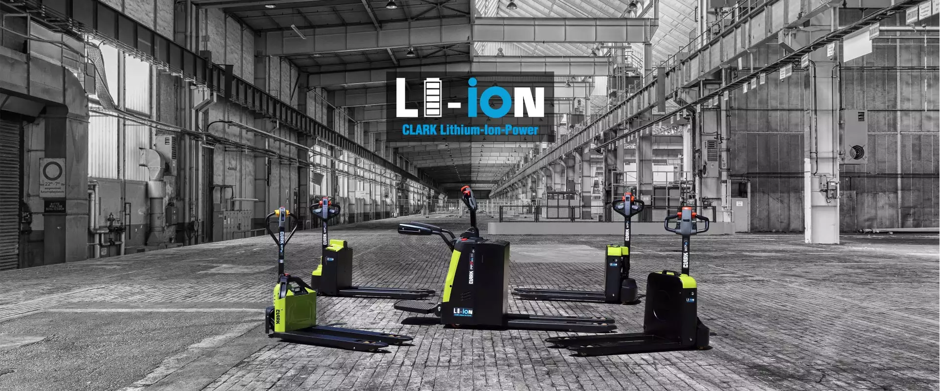 New electric low-lift pallet trucks with Lithium-Ion technology