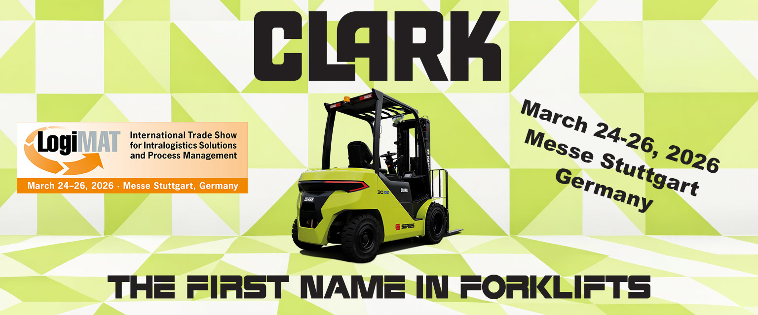 CLARK au salon LogiMAT 2026 – Donnez de l’énergie à votre logistique !