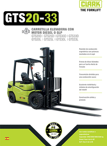 042 Brochure CLARK GTS20 33 ES 4579986