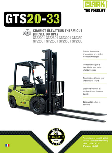 042 Brochure CLARK GTS20 33 FR 2023