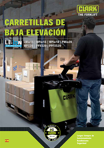 007 Brochure CLARK Low Lift Pallet Truck ES