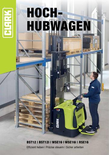 026 Brochure CLARK Hochhubwagen DE 2026