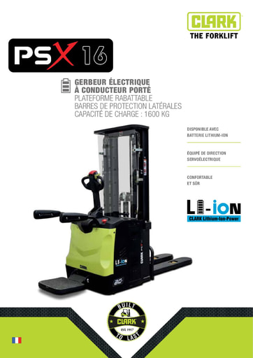 019 Brochure CLARK PSX16 FR