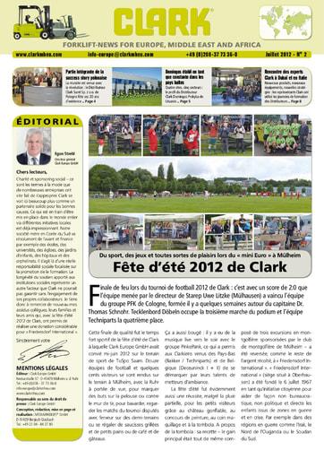 FR CLARK Forklift News 212