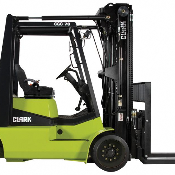 CLARK compact forklift trucks with LPG drive CGC40 / CGC50 / CGC55 / CGC60 / CGC70 4000 - 7000 kg