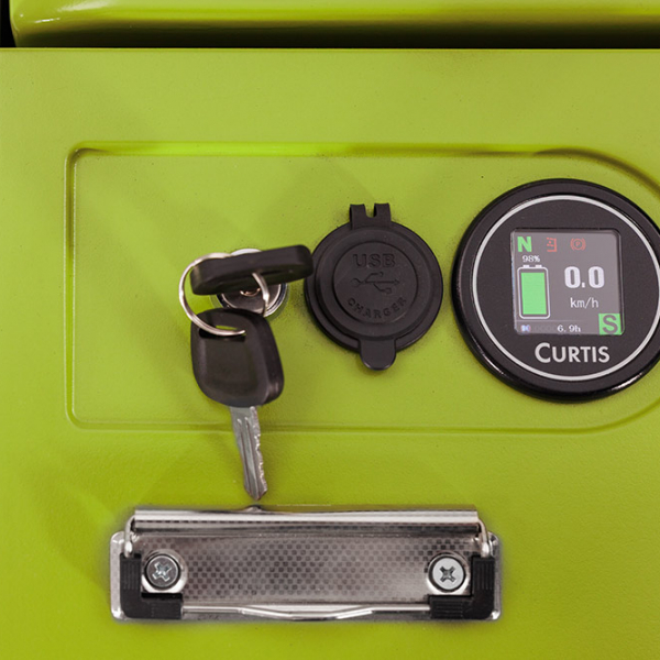 CLARK electric low lift pallet truck RPE20 2000 kg with lithium-ion battery